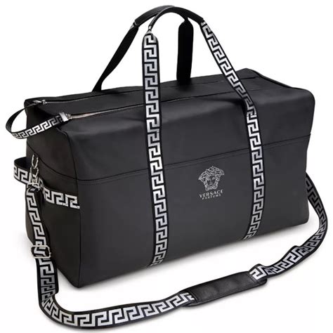 dimensions free versace duffle bag|free Versace bag with purchase.